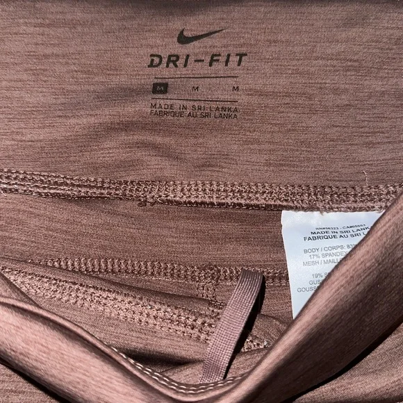 Nike Women’s Dri-Fit Mauve Leggings Size M - Picture 4 of 7